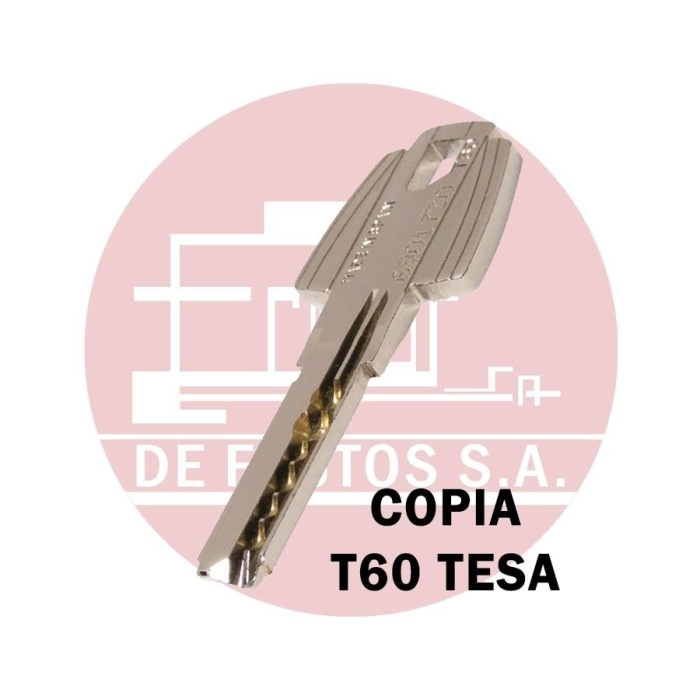 Copia de Llave de Seguridad TESA T60